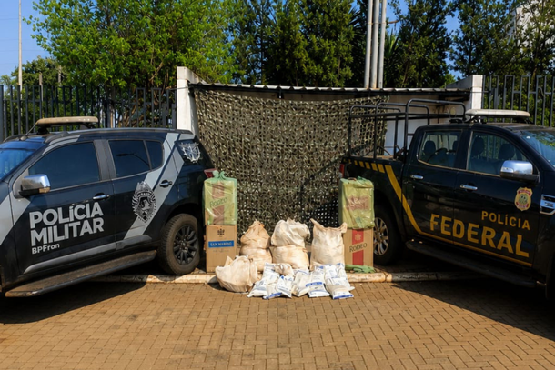 Segundo as for&ccedil;as de seguran&ccedil;a, a apreens&atilde;o representa um preju&iacute;zo estimado em R$ 110 mil ao crime organizado local