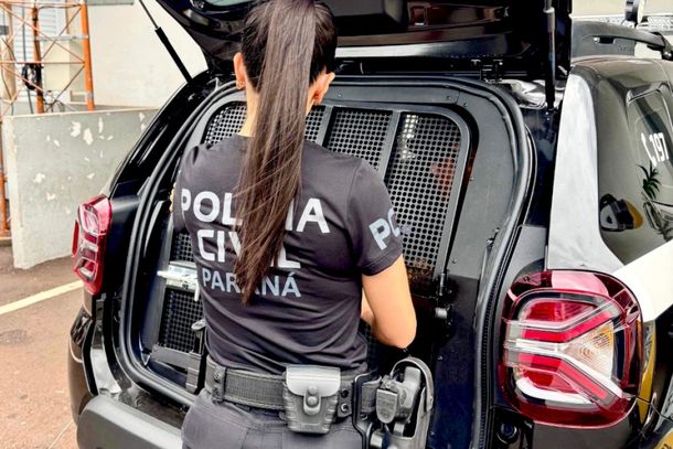 Mandado foi cumprido no bairro Santos Dumont, em Cascavel, na tarde desta quarta