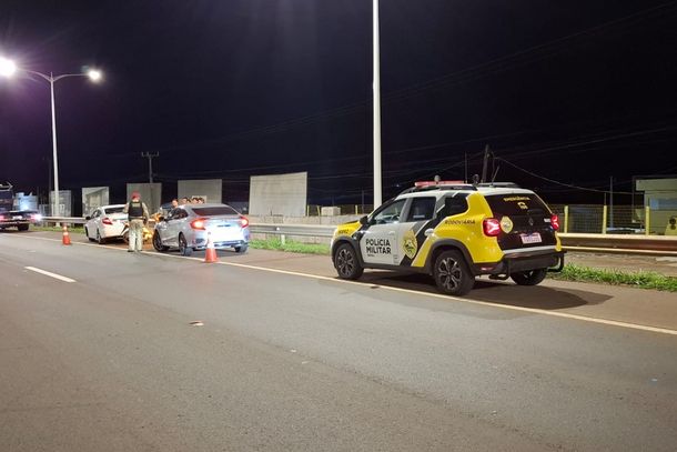 O acidente ocorreu por volta das 19h20, no quil&ocirc;metro 302 da PR-323