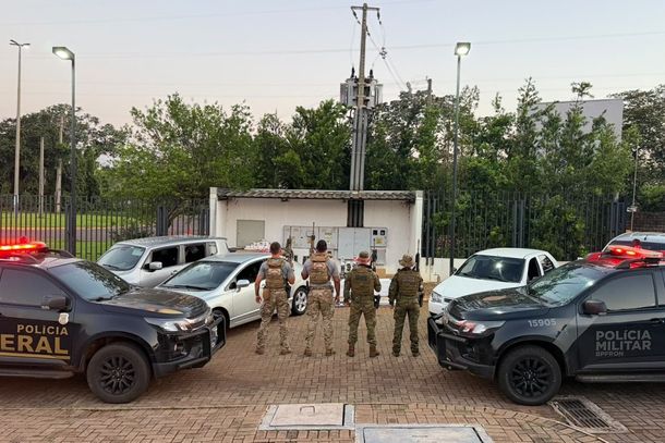 Segundo as for&ccedil;as de seguran&ccedil;a, a ocorr&ecirc;ncia provocou um preju&iacute;zo estimado de R$ 2.299.455,00 ao crime organizado
