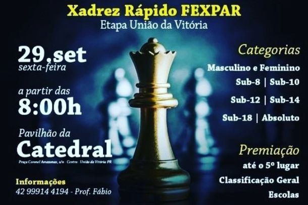 COPA PARANÁ DE XADREZ ABSOLUTO 2023 - FEXPAR - Federação de Xadrez do Paraná