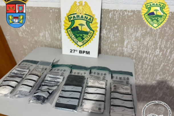 Homem &eacute; preso por tr&aacute;fico de drogas em Uni&atilde;o da Vit&oacute;ria