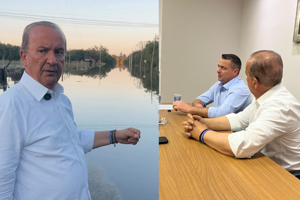 Jorginho Mello visita &aacute;reas atingidas pelas cheias e discute a&ccedil;&otilde;es em Porto Uni&atilde;o
