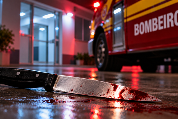 Mulher &eacute; suspeita de ferir marido com faca em abrigo de Tr&ecirc;s Barras