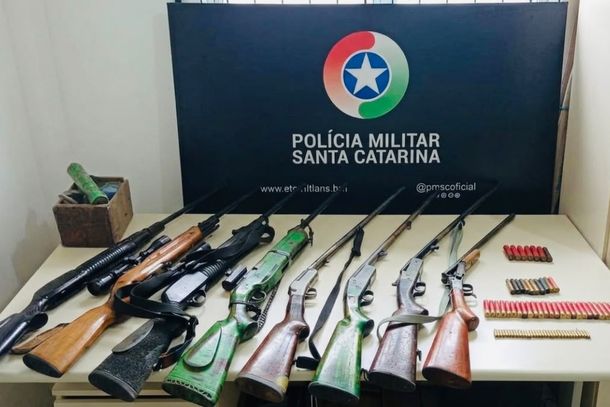Amea&ccedil;as de morte contra ex-companheira levam &agrave; apreens&atilde;o de armas em Porto Uni&atilde;o