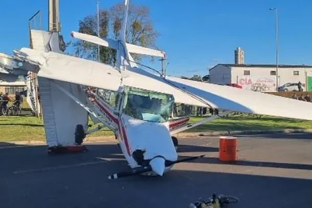 Cenipa publica relat&oacute;rio do avi&atilde;o que pousou em rua de Uni&atilde;o da Vit&oacute;ria