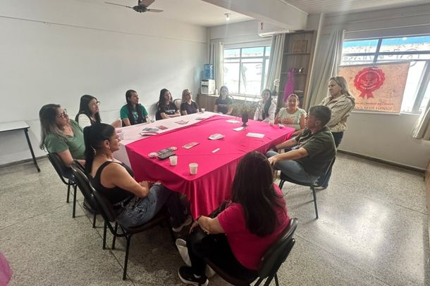 CREAS promove a&ccedil;&atilde;o de conscientiza&ccedil;&atilde;o sobre o Outubro Rosa