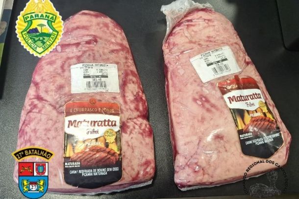 Homem &eacute; preso ap&oacute;s furtar duas pe&ccedil;as de picanha avaliadas em R$ 357,90 em Uni&atilde;o da Vit&oacute;ria
