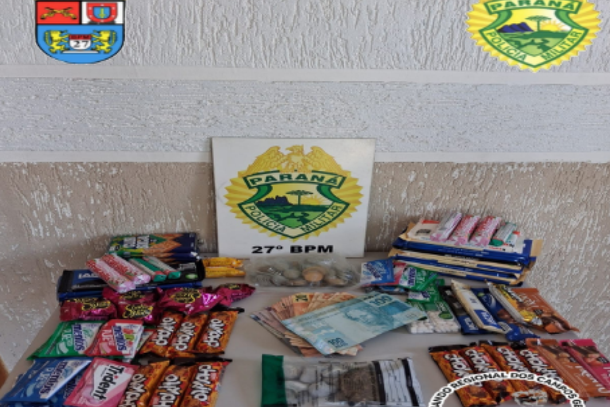 Pol&iacute;cia Militar prende homem por recepta&ccedil;&atilde;o e tr&aacute;fico de drogas no bairro Rocio
