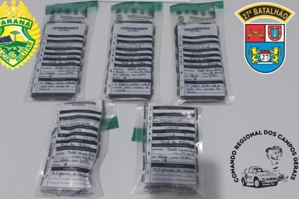 ROCAM apreende maconha durante a&ccedil;&atilde;o no bairro Rocio, em Uni&atilde;o da Vit&oacute;ria