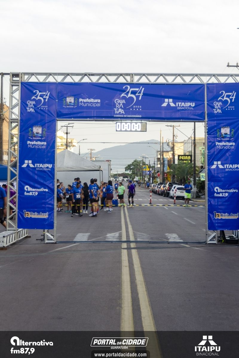 Corrida de Anivers&aacute;rio de 254 anos de Guaratuba