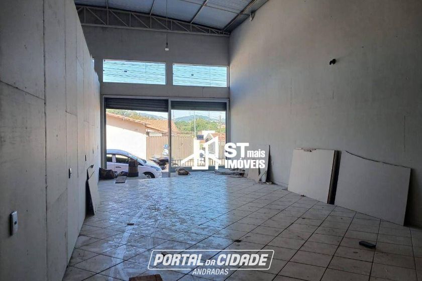 Sal&atilde;o Comercial para alugar - 120m&sup2; - Vila Betela