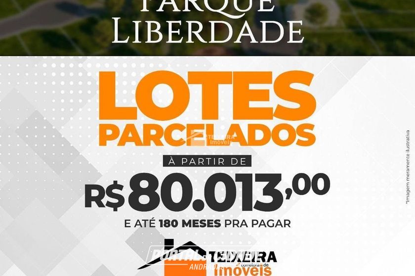 Terreno &agrave; venda - 200m&sup2; - Parque da Liberdade