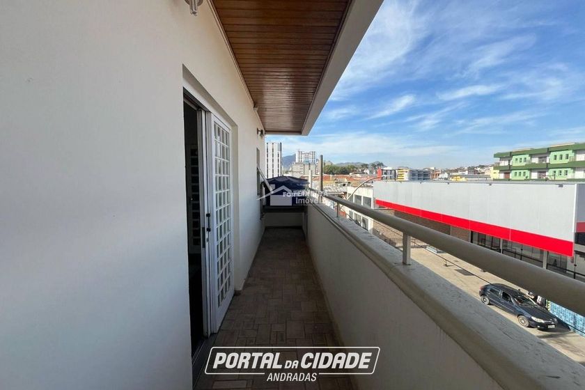 Apartamento para alugar - 123m&sup2; - Centro