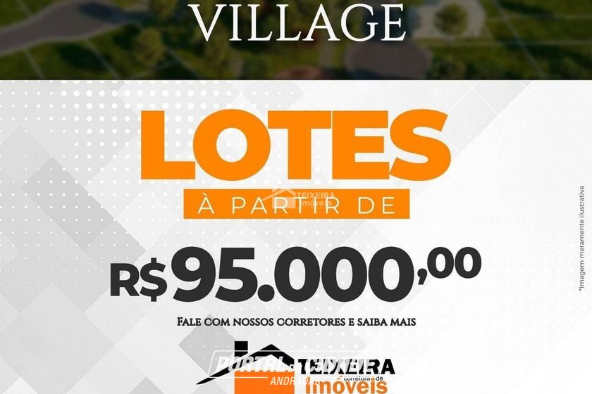 Terreno &agrave; venda - 200m&sup2; - Condom&iacute;nio Village