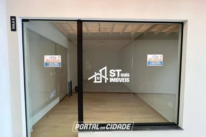 Sal&atilde;o Comercial para alugar - 21m&sup2; - Centro