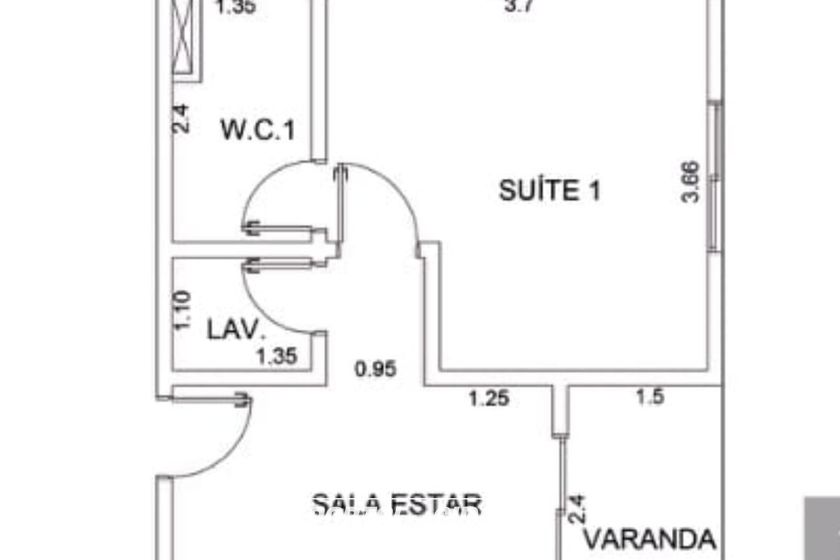 Apartamento &agrave; venda - 44m&sup2; - ALVINOPOLIS