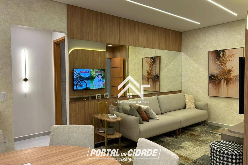 Apartamento &agrave; venda - 69m&sup2; - Atibaia Jardim