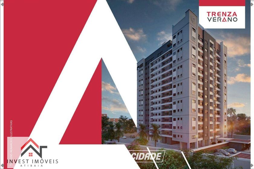 Apartamento &agrave; venda - 44m&sup2; - Atibaia Jardim