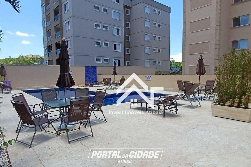 Apartamento para alugar - 37m&sup2; - Atibaia Jardim