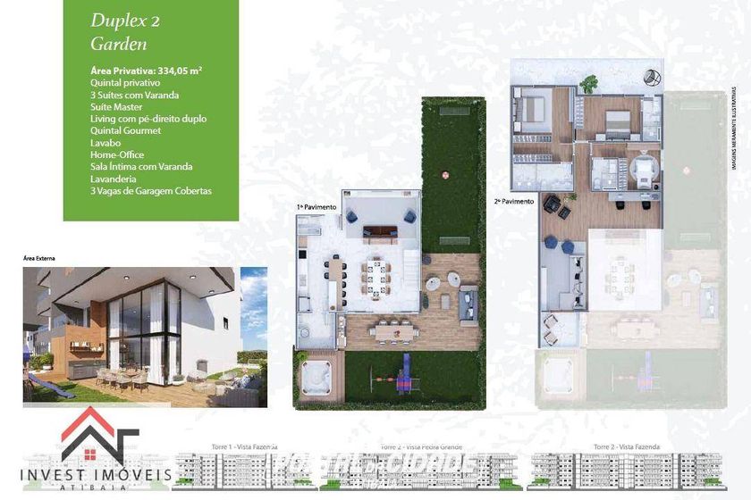 Apartamento &agrave; venda - 74m&sup2; - Nova Gard&ecirc;nia