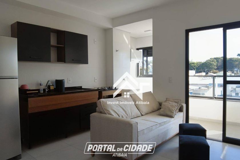 Apartamento para alugar - 44m&sup2; - Atibaia Jardim