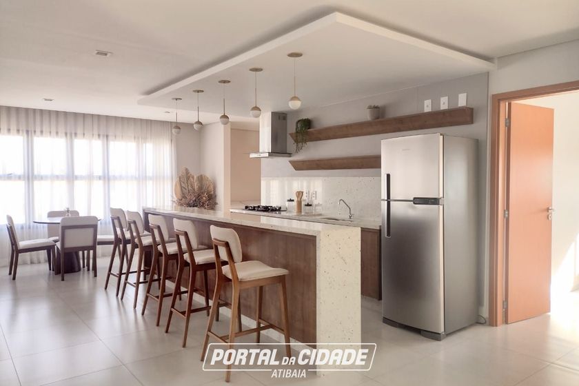Apartamento para alugar - 44m&sup2; - Atibaia Jardim