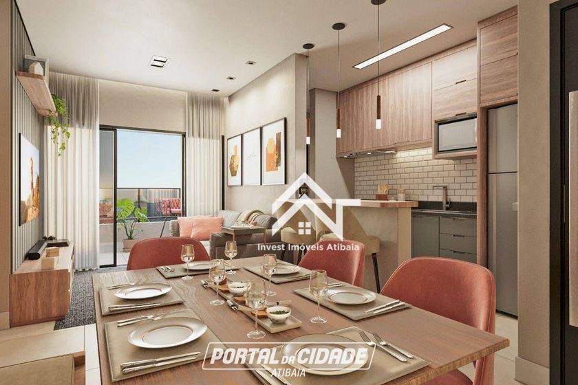 Apartamento &agrave; venda - 64m&sup2; - Bella Atibaia