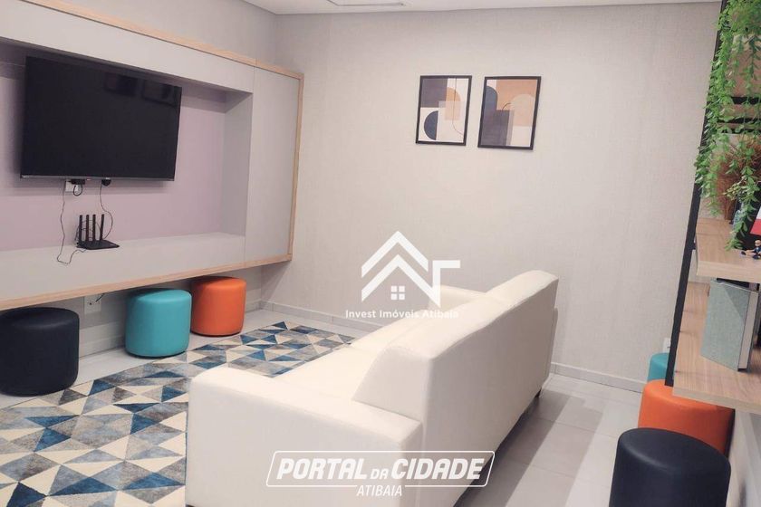Apartamento para alugar - 44m&sup2; - Atibaia Jardim