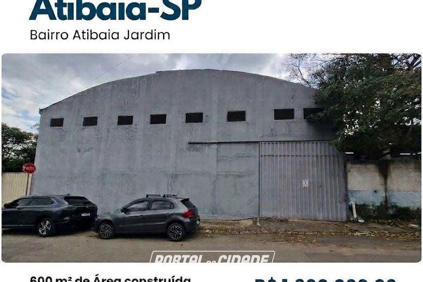 Sal&atilde;o Comercial &agrave; venda - 6000m&sup2; - Atibaia Jardim
