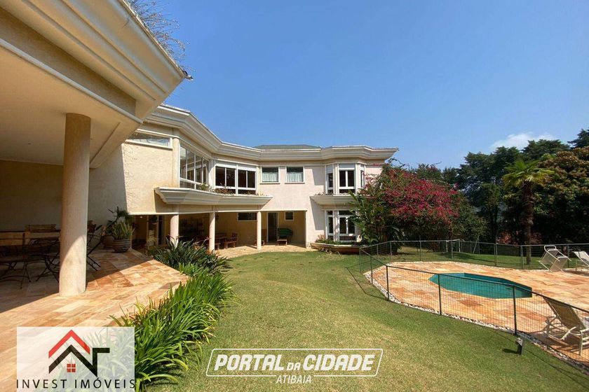 Sobrado para alugar - 1100m&sup2; - Condominio Est&acirc;ncia Parque de Atibaia
