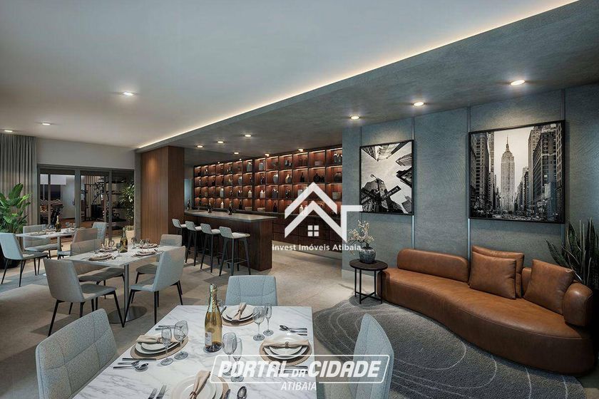 Apartamento &agrave; venda - 43m&sup2; - Atibaia Jardim
