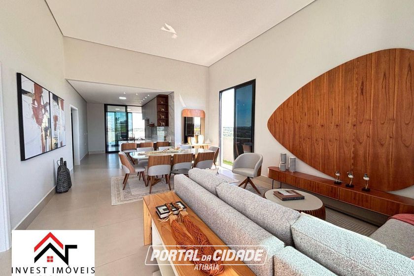 Casa &agrave; venda - 182m&sup2; - Elementum Residencial Atibaia