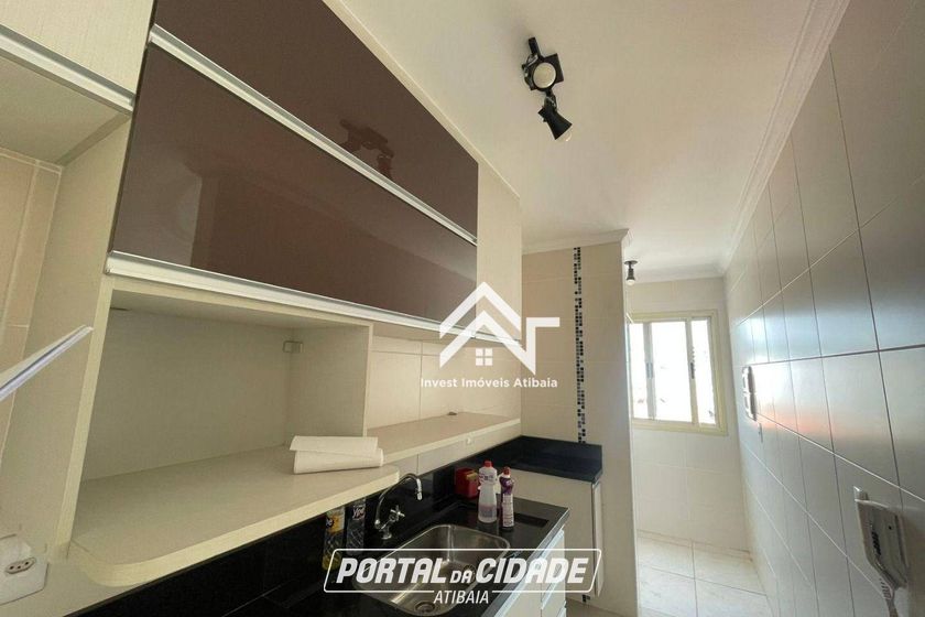 Apartamento para alugar - 37m&sup2; - Atibaia Jardim