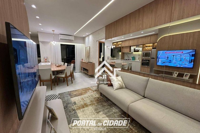Apartamento &agrave; venda - 69m&sup2; - Atibaia Jardim