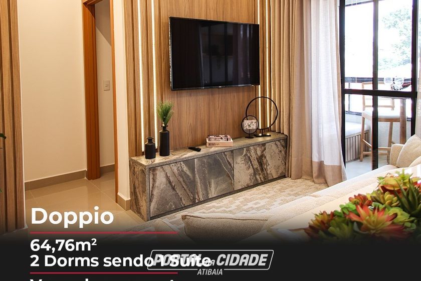Apartamento &agrave; venda - 64m&sup2; - Atibaia Jardim