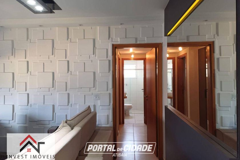 Apartamento &agrave; venda - 74m&sup2; - Atibaia Jardim