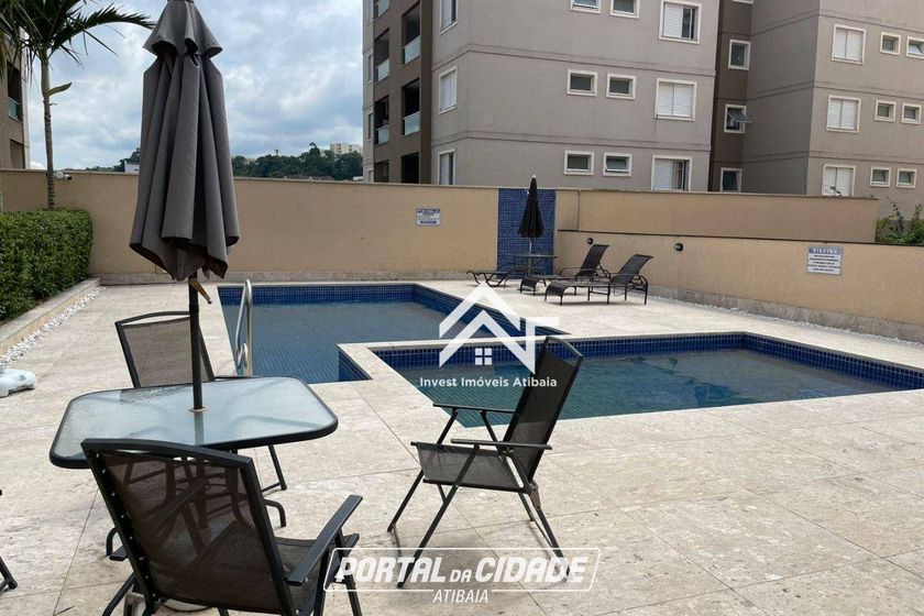 Apartamento para alugar - 37m&sup2; - Atibaia Jardim