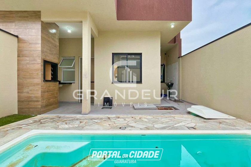 Casa &agrave; venda - 90m&sup2; - Balne&aacute;rio Eliana