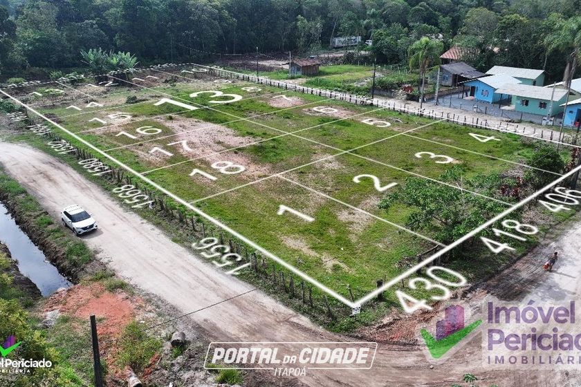Terreno &agrave; venda - 300m&sup2; - Pontal do Norte
