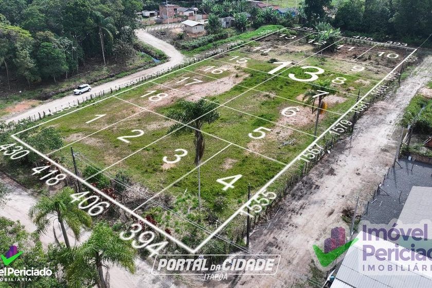 Terreno &agrave; venda - 300m&sup2; - Pontal do Norte