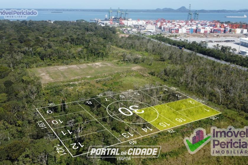 Terreno &agrave; venda - 480m&sup2; - Pontal do Norte