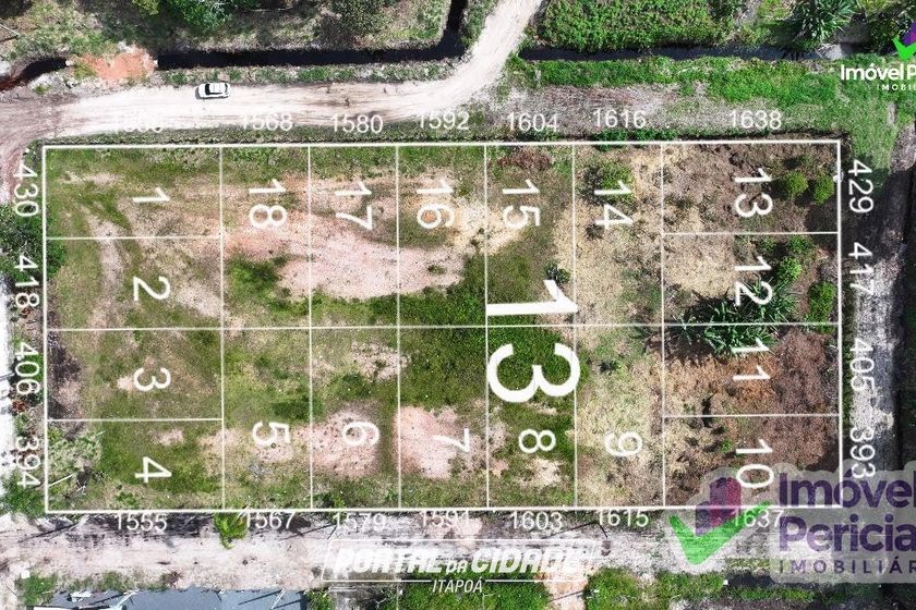 Terreno &agrave; venda - 300m&sup2; - Pontal do Norte