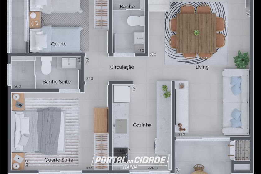 Apartamento &agrave; venda - 181m&sup2; - Rainha