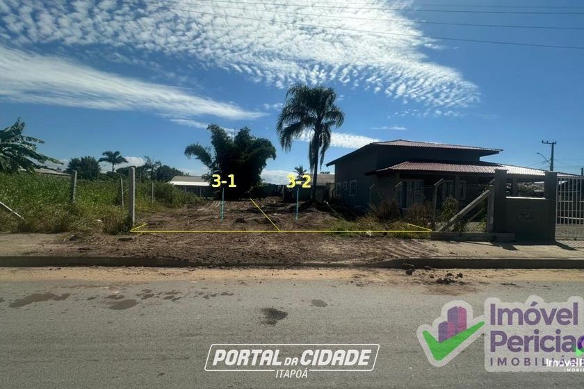 Terreno &agrave; venda - 188m&sup2; - Barra do Sa&iacute;