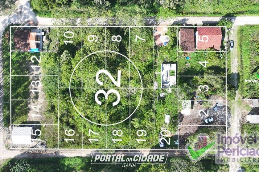 Terreno &agrave; venda - 288m&sup2; - Pontal do Norte