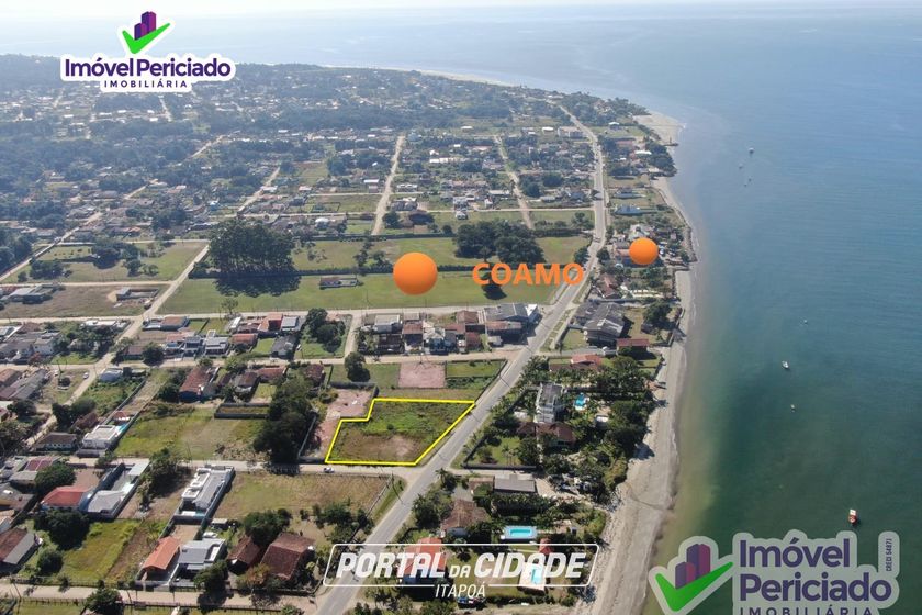 Terreno &agrave; venda - 1392m&sup2; - Pontal do Norte