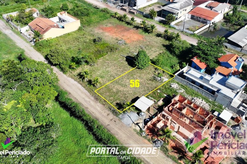 Terreno &agrave; venda - 336m&sup2; - Pontal do Norte