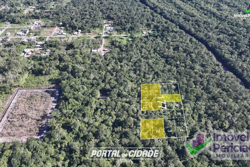 Terreno &agrave; venda - 420m&sup2; - Barra do Sa&iacute;