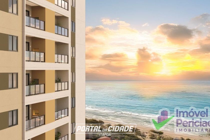 Apartamento &agrave; venda - 52m&sup2; - Barra do Sa&iacute;